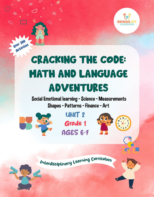 1st Grade Unit 2: Cracking the code, Math and Language Adventures (Ebook)