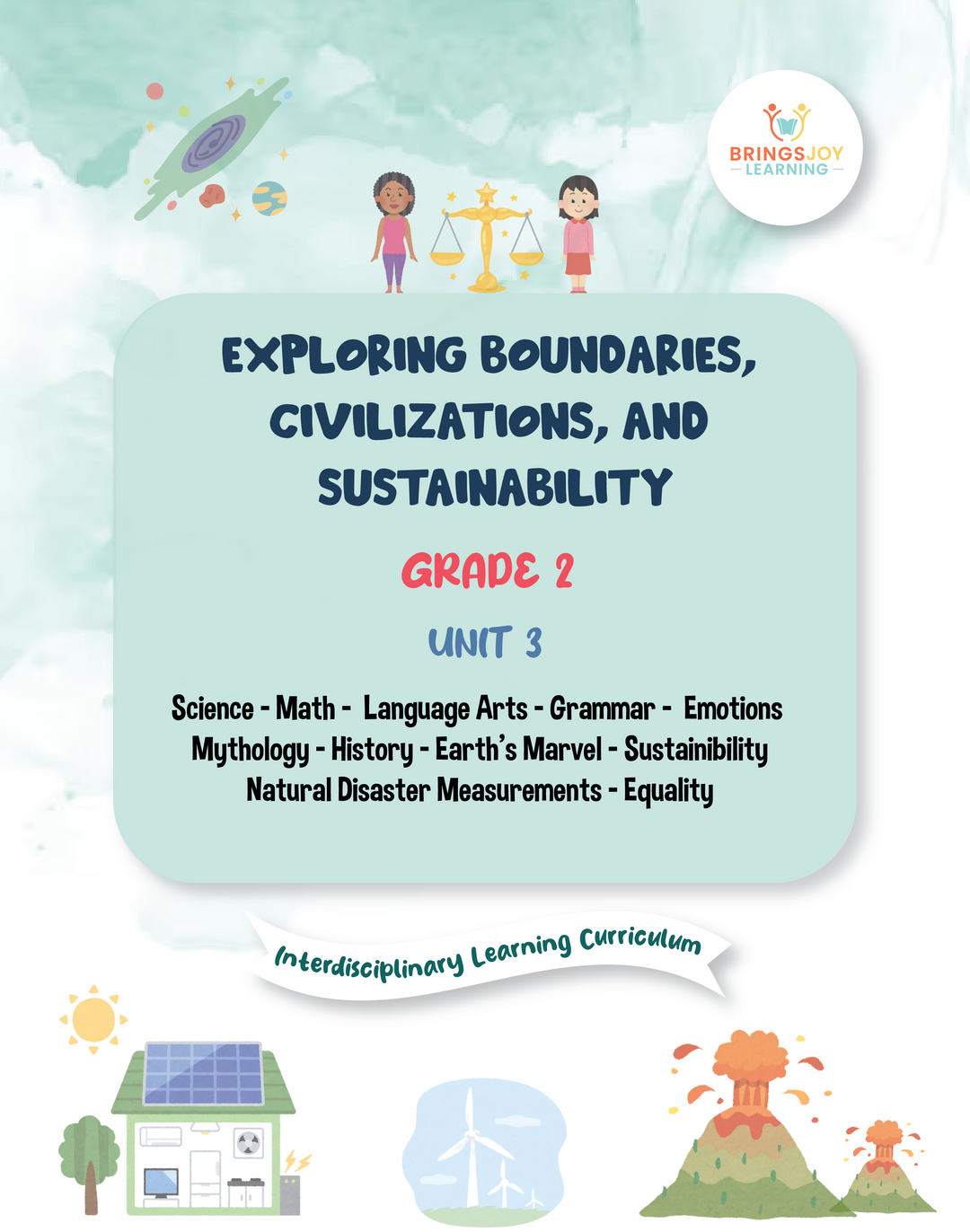 2nd Grade Unit 3: Exploring Boundaries, Civilizations, and Sustainability (Ebook)