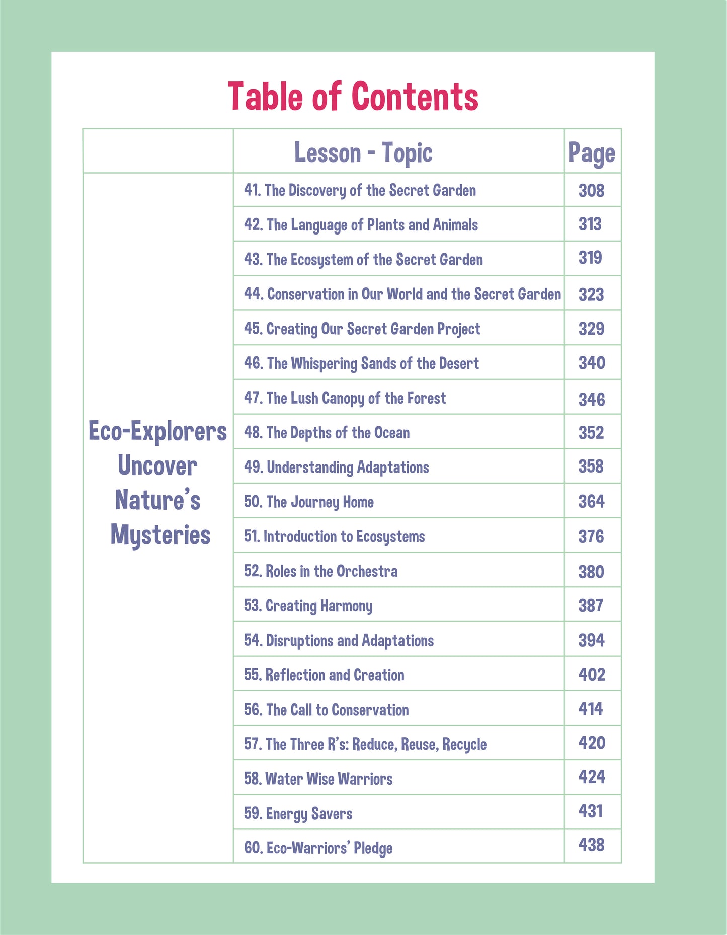 2nd Grade Unit 1: Discovering Connections (Ebook)