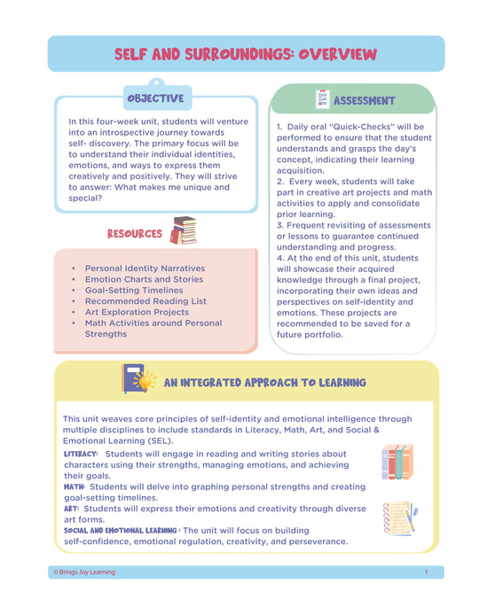 2nd Grade Unit 1: Discovering Connections (Ebook)