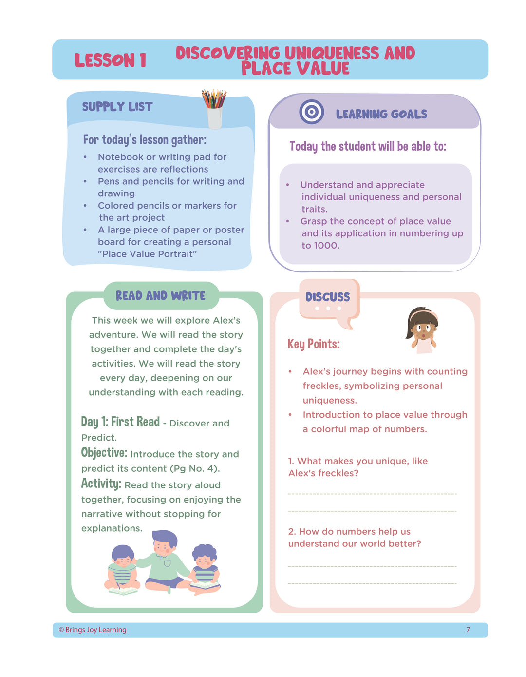 2nd Grade Unit 1: Discovering Connections (Ebook)