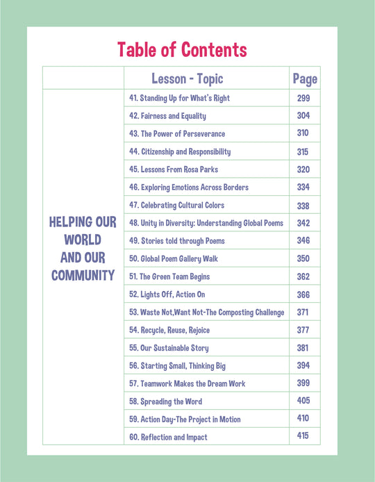 2nd Grade Unit 3: Exploring Boundaries, Civilizations, and Sustainability (Ebook)