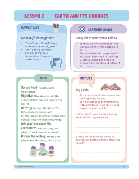 2nd Grade Unit 3: Exploring Boundaries, Civilizations, and Sustainability (Ebook)