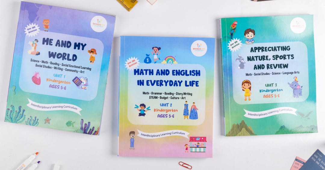 Complete Kindergarten Set - Units 1, 2, and 3 (Ebook)